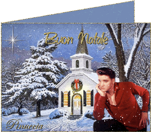 Elvis Christmas Card